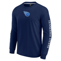 Tennessee Titans Unisex Elements Strive Long Sleeve T-Shirt - Navy sale