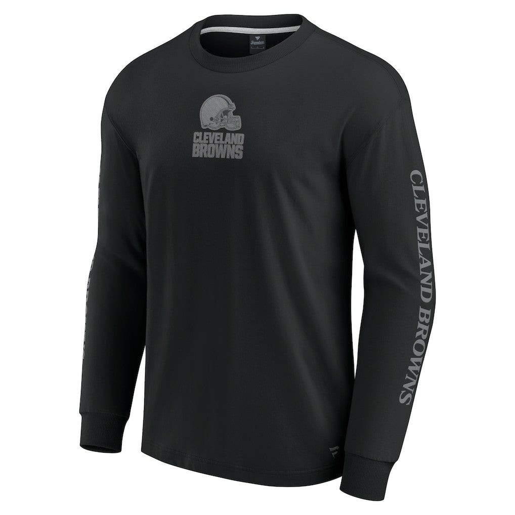 Cleveland Browns Unisex Elements Strive Long Sleeve T-Shirt - Black outlet
