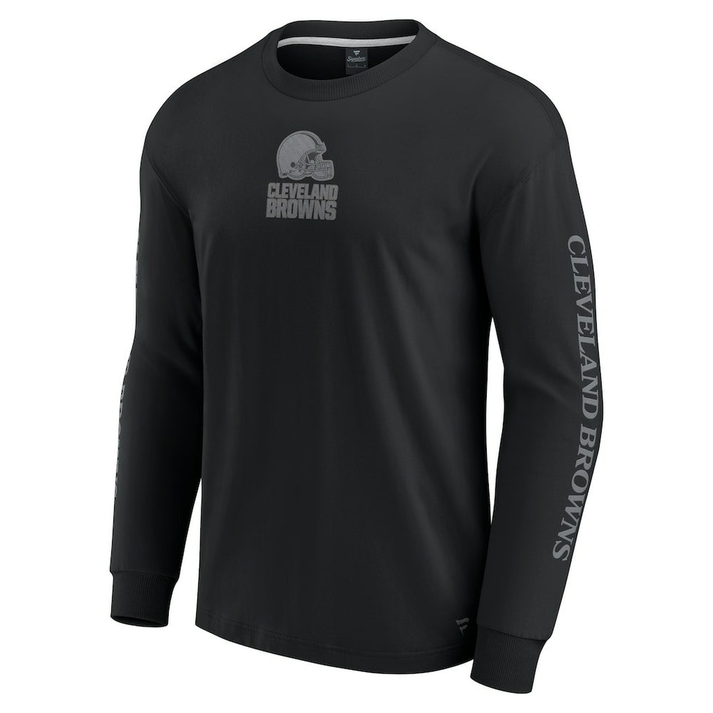 Cleveland Browns Unisex Elements Strive Long Sleeve T-Shirt - Black outlet