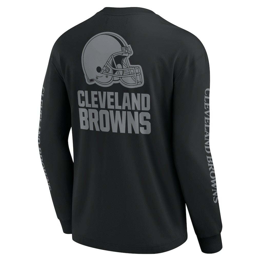 Cleveland Browns Unisex Elements Strive Long Sleeve T-Shirt - Black outlet