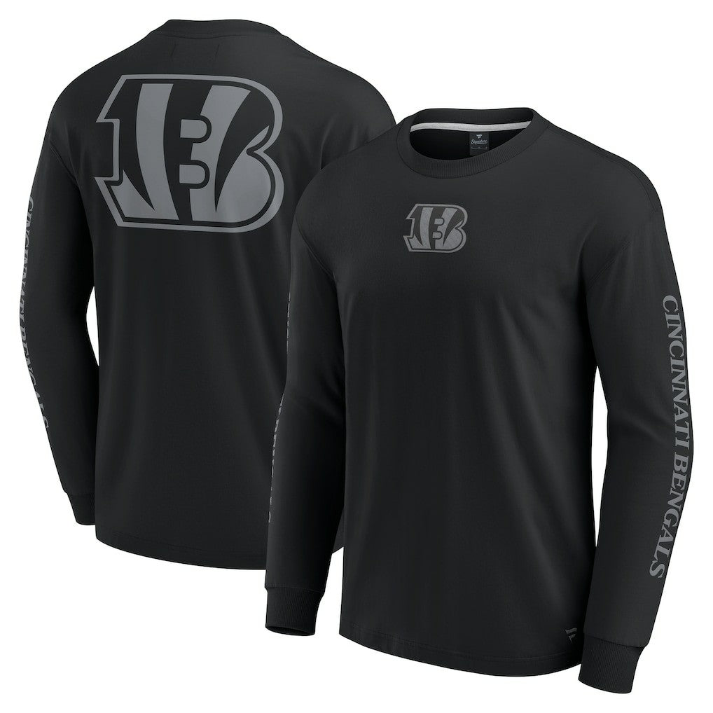 Cincinnati Bengals Unisex Elements Strive Long Sleeve T-Shirt - Black outlet