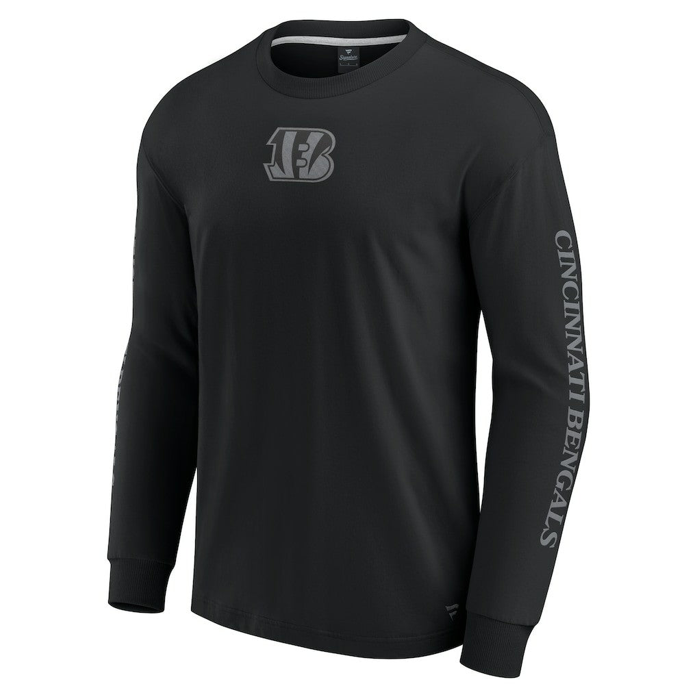 Cincinnati Bengals Unisex Elements Strive Long Sleeve T-Shirt - Black outlet