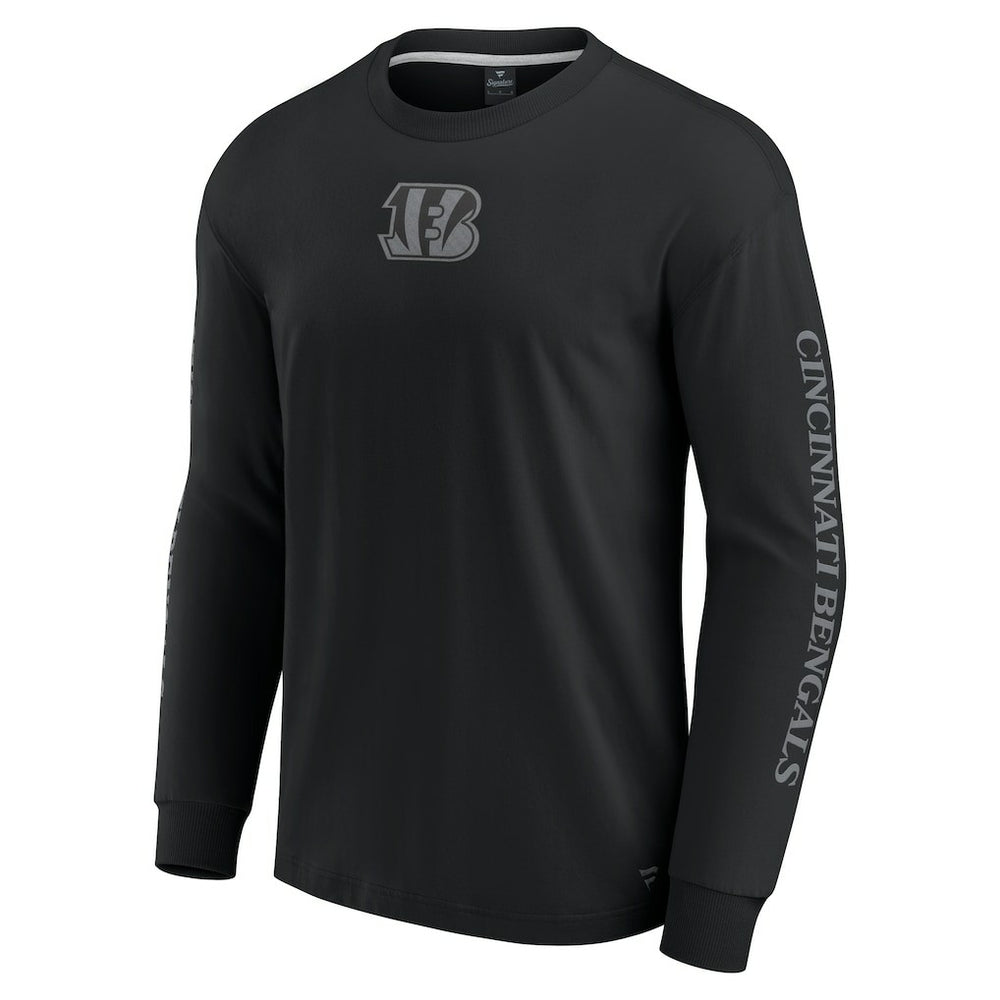 Cincinnati Bengals Unisex Elements Strive Long Sleeve T-Shirt - Black outlet