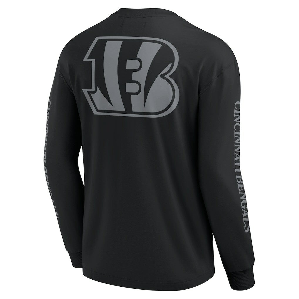 Cincinnati Bengals Unisex Elements Strive Long Sleeve T-Shirt - Black outlet