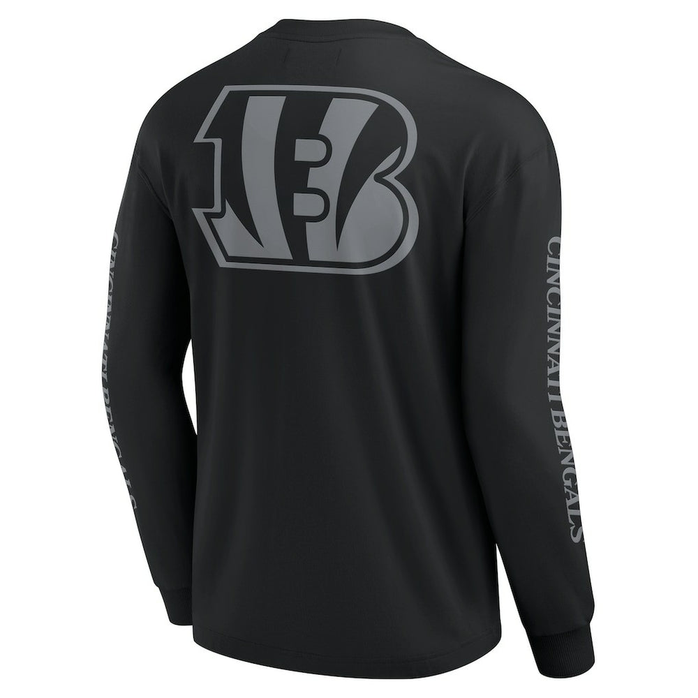 Cincinnati Bengals Unisex Elements Strive Long Sleeve T-Shirt - Black outlet