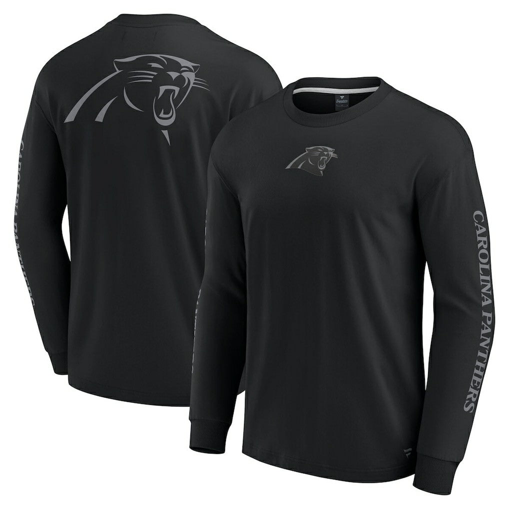 Carolina Panthers Unisex Elements Strive Long Sleeve T-Shirt - Black outlet
