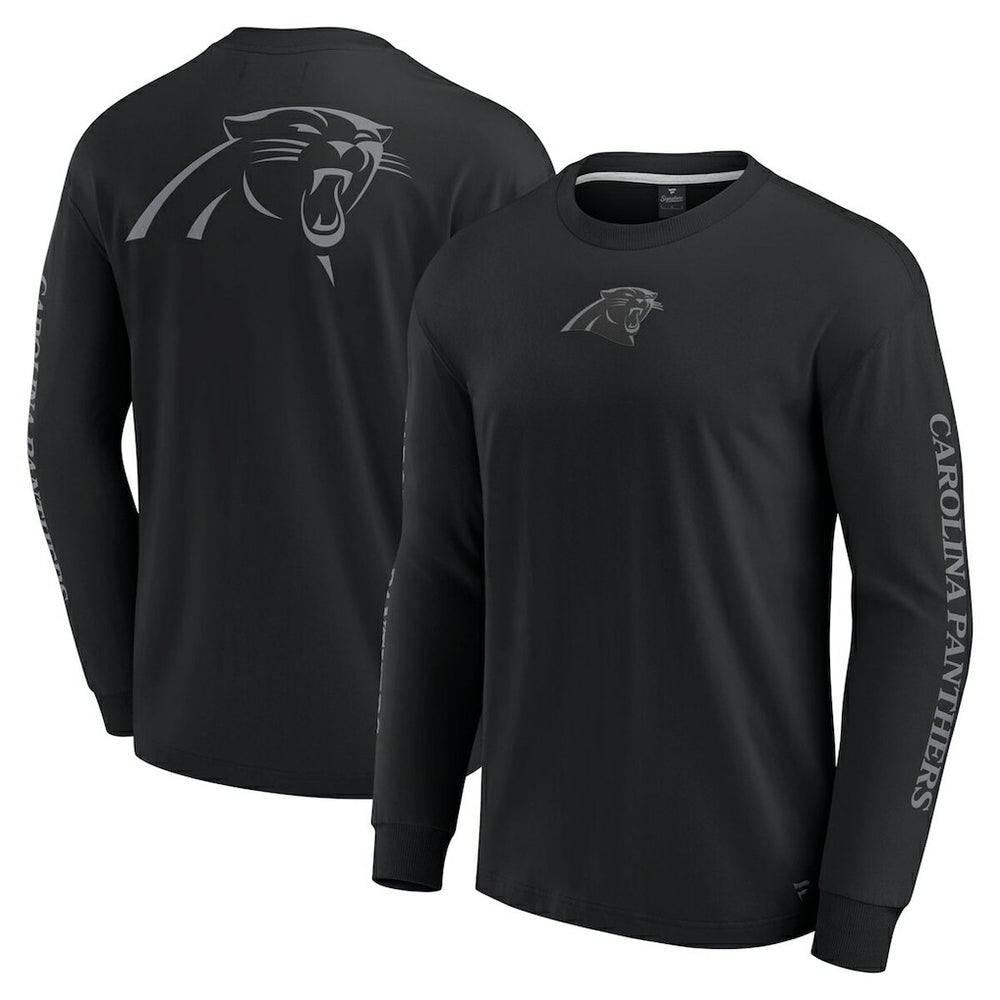 Carolina Panthers Unisex Elements Strive Long Sleeve T-Shirt - Black outlet