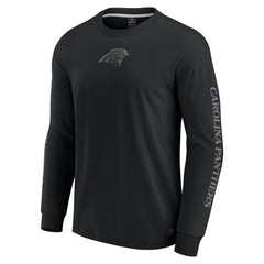 Carolina Panthers Unisex Elements Strive Long Sleeve T-Shirt - Black outlet