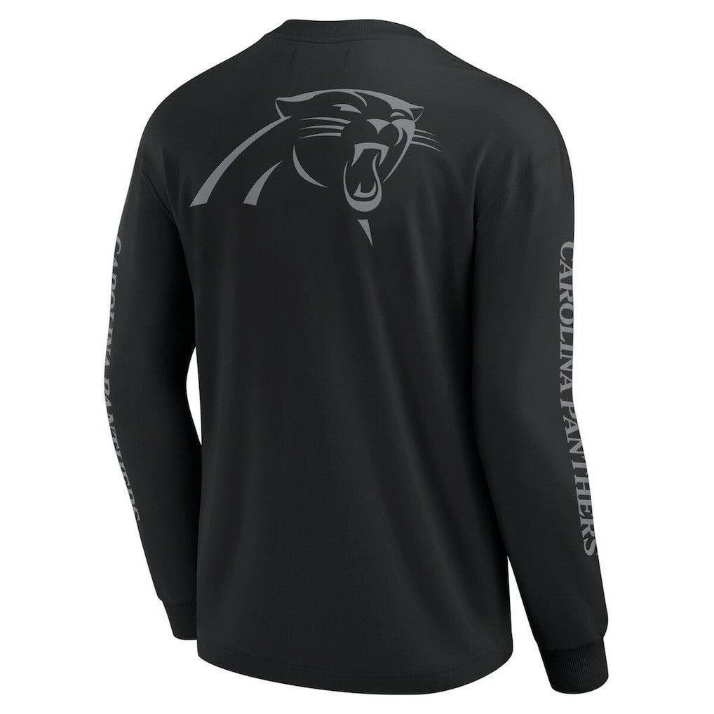 Carolina Panthers Unisex Elements Strive Long Sleeve T-Shirt - Black outlet