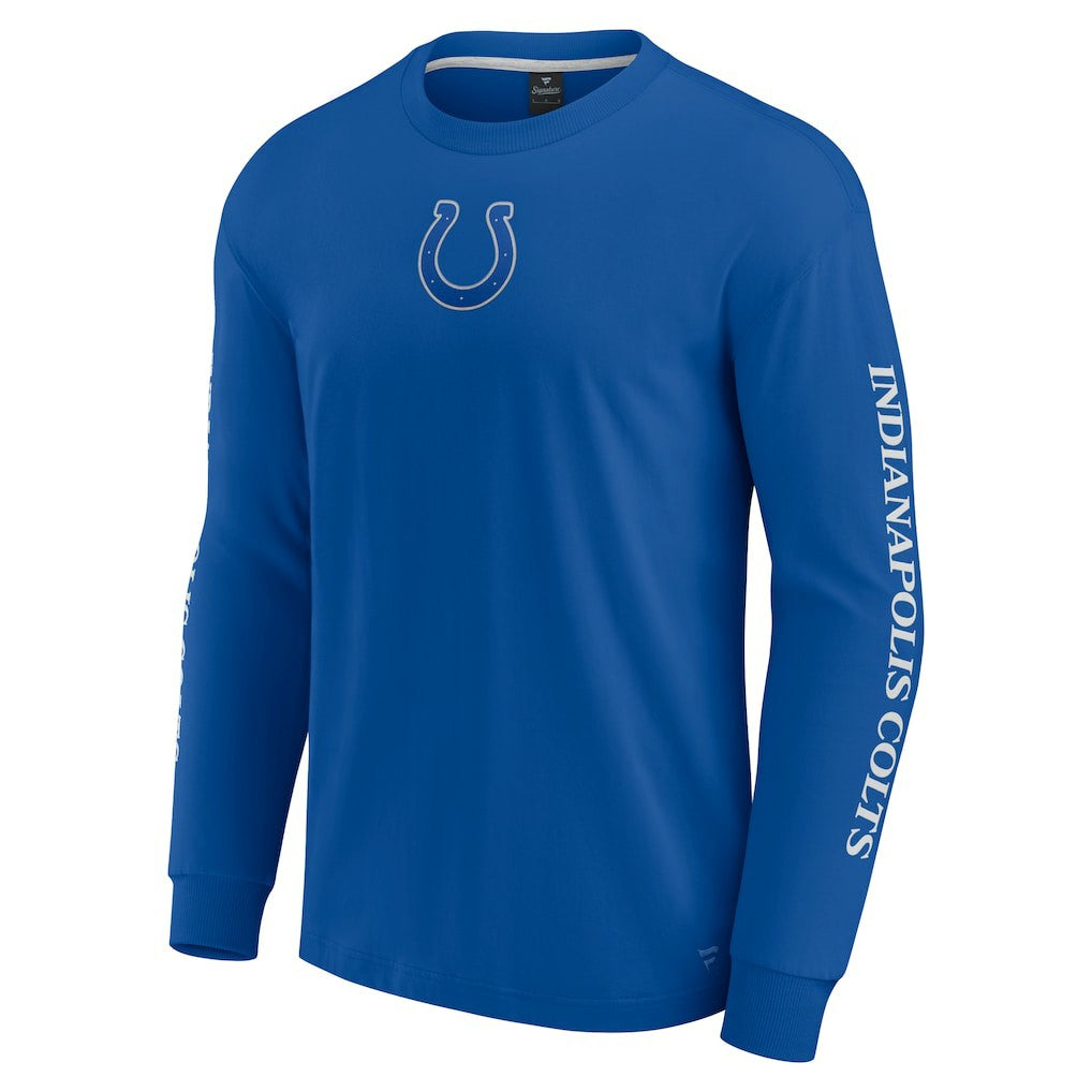 Indianapolis Colts Unisex Elements Strive Long Sleeve T-Shirt - Royal online
