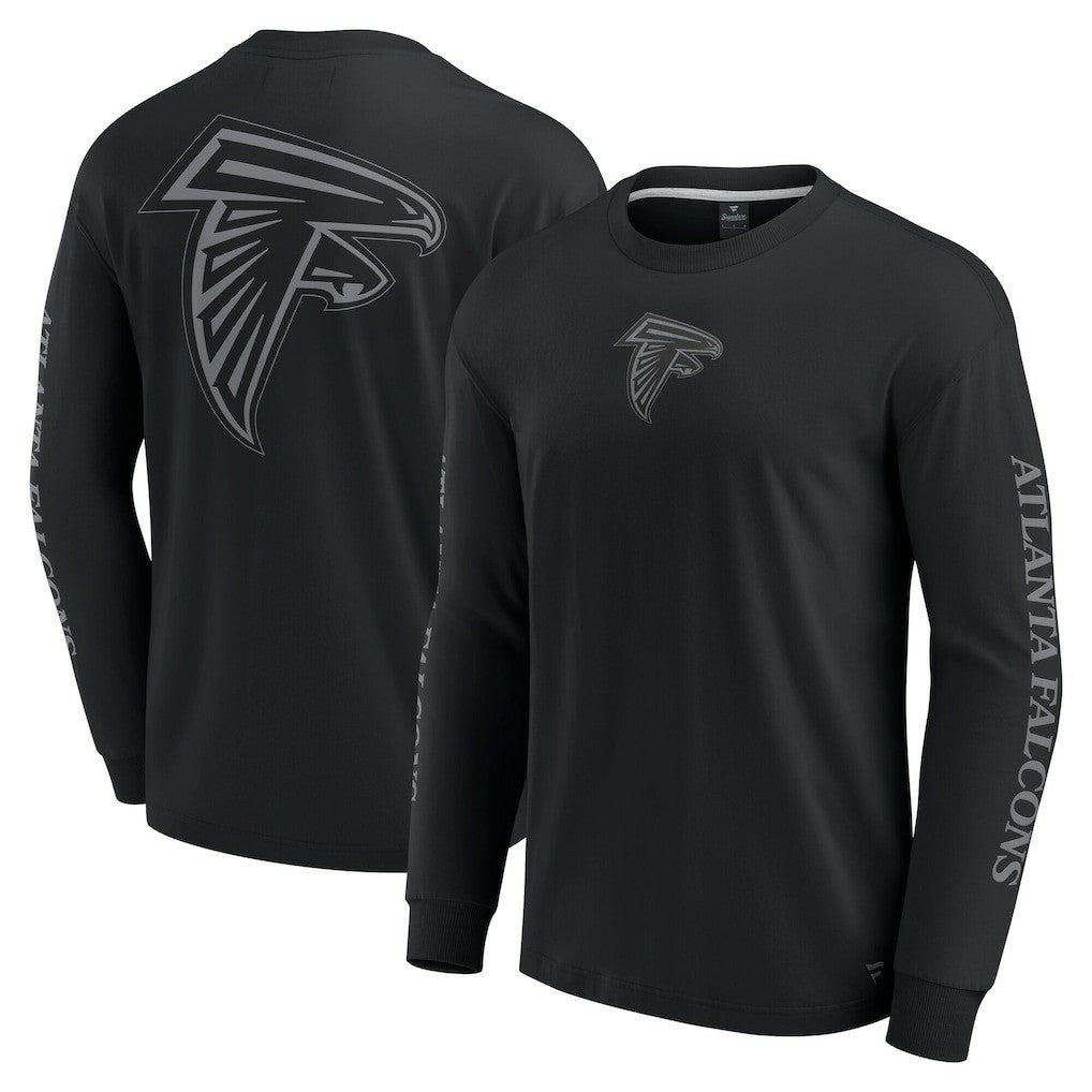 Atlanta Falcons Unisex Elements Strive Long Sleeve T-Shirt - Black discount
