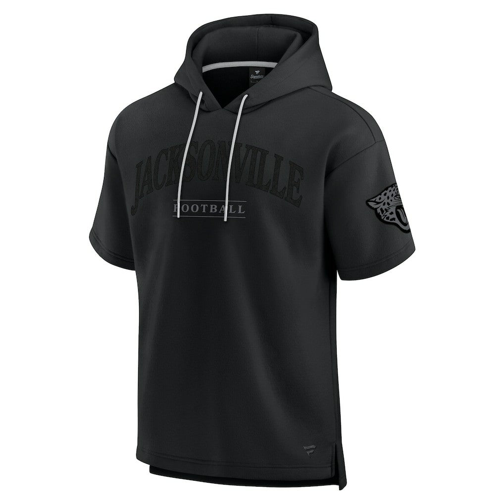 Jacksonville Jaguars Unisex Elements Ready Short Sleeve Pullover Hoodie - Black for sale