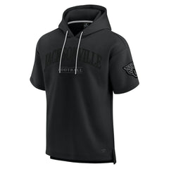 Jacksonville Jaguars Unisex Elements Ready Short Sleeve Pullover Hoodie - Black for sale