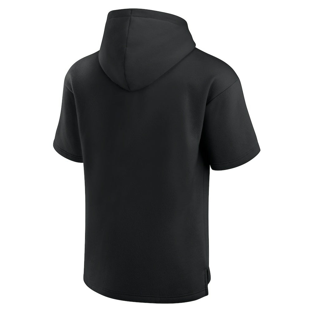 Los Angeles Chargers Unisex Elements Ready Short Sleeve Pullover Hoodie - Black sale
