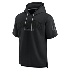Los Angeles Rams Unisex Elements Ready Short Sleeve Pullover Hoodie - Black sale