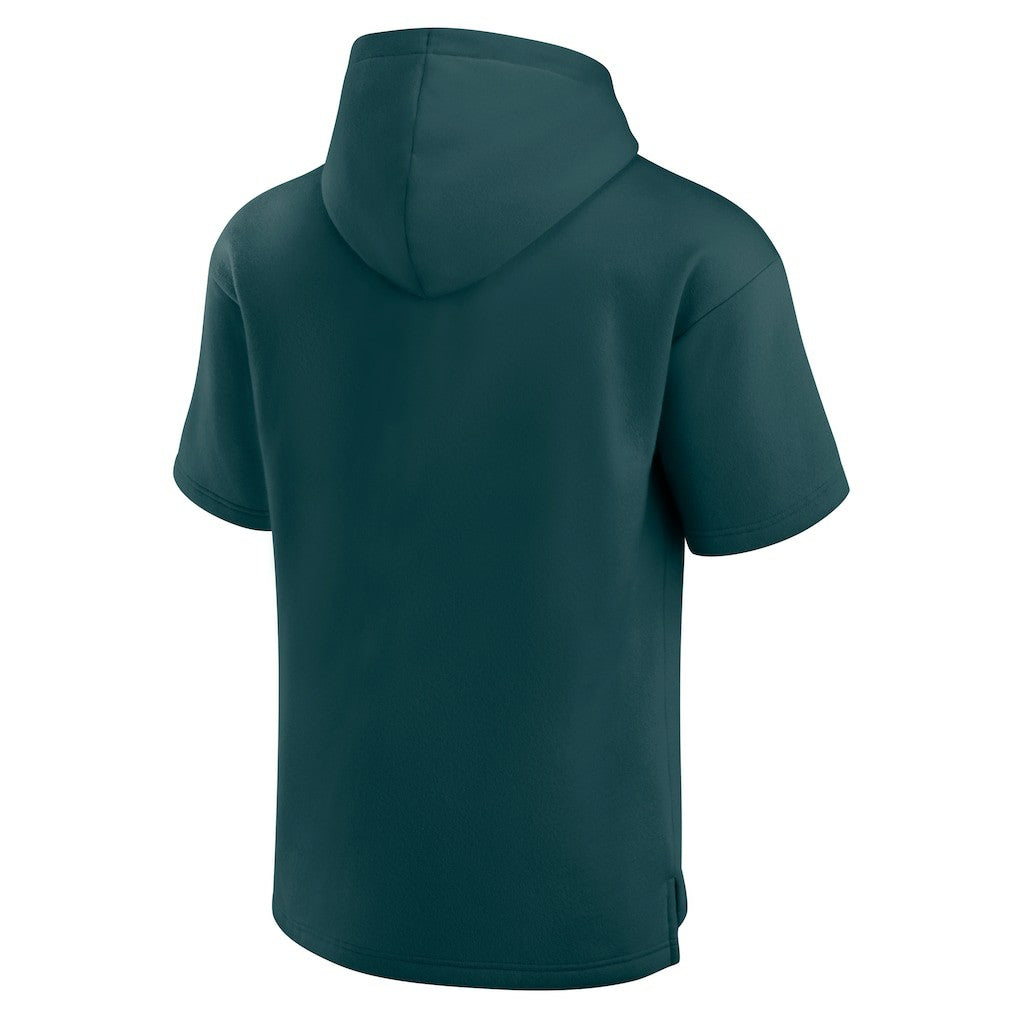 Philadelphia Eagles Unisex Elements Ready Short Sleeve Pullover Hoodie - Green sale