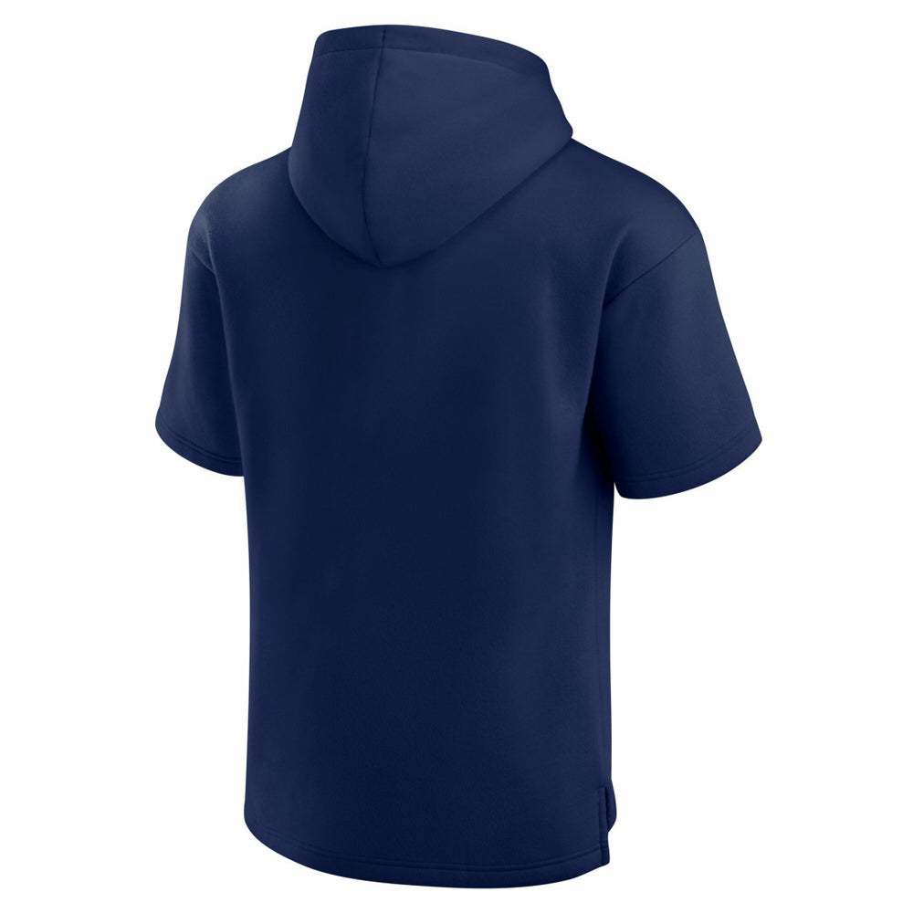Tennessee Titans Unisex Elements Ready Short Sleeve Pullover Hoodie - Navy on sale