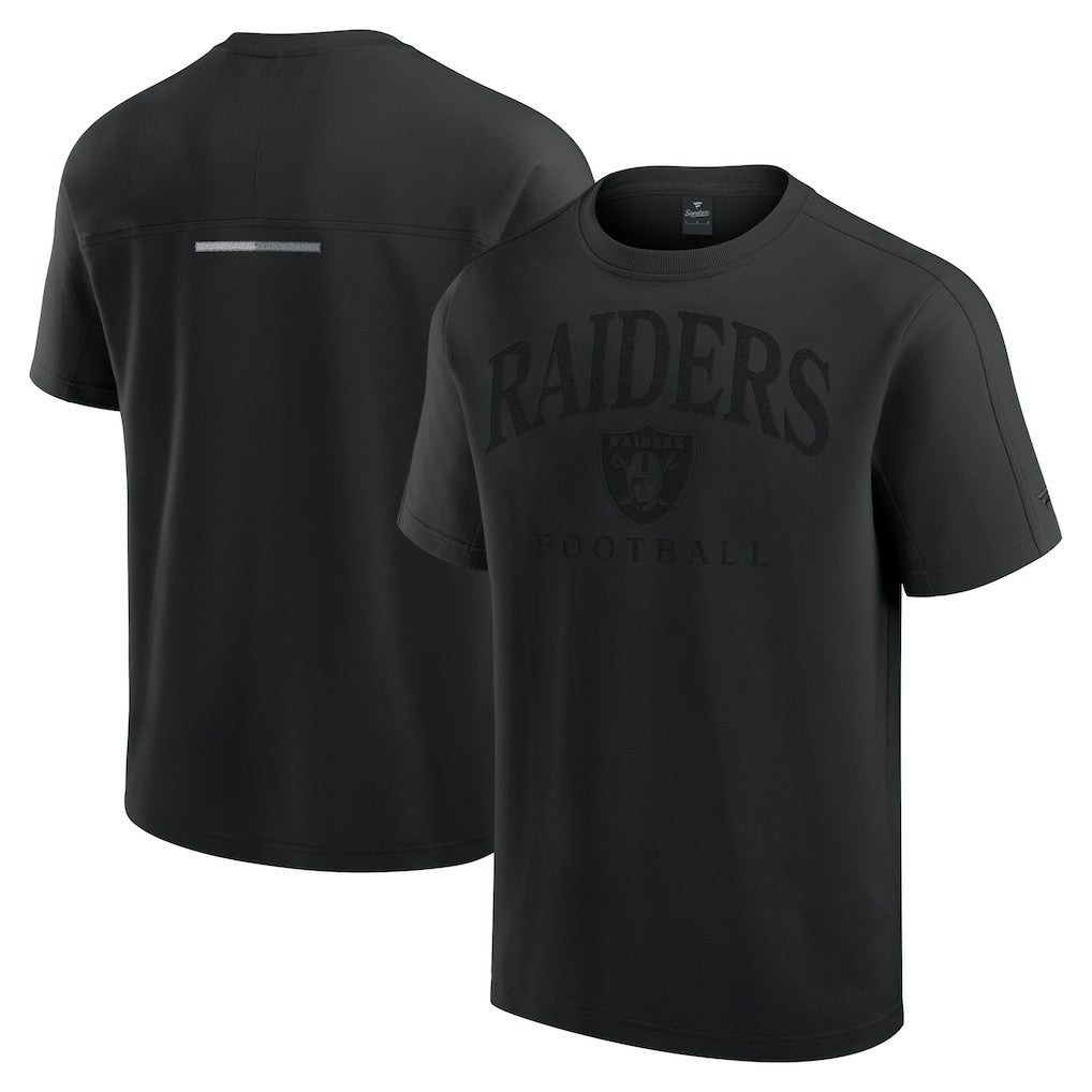 Las Vegas Raiders Unisex Elements Flex Tri-Blend T-Shirt - Black on sale