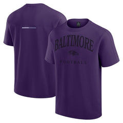 Baltimore Ravens Unisex Elements Flex Tri-Blend T-Shirt - Purple outlet