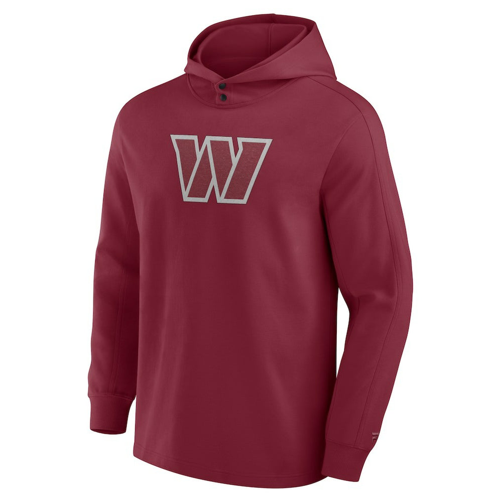 Washington Commanders Elements Blaze Tri-Blend Long Sleeve Hoodie T-Shirt - Burgundy for sale