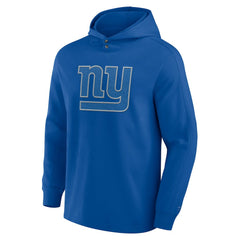 New York Giants Elements Blaze Tri-Blend Long Sleeve Hoodie T-Shirt - Royal cheap