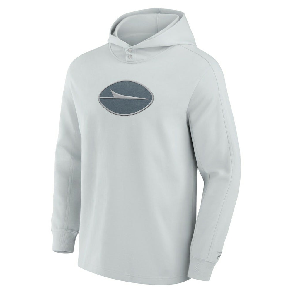 New York Jets Elements Blaze Tri-Blend Long Sleeve Hoodie T-Shirt - Gray discount