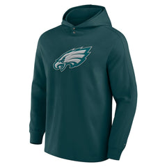 Philadelphia Eagles Elements Blaze Tri-Blend Long Sleeve Hoodie T-Shirt - Midnight Green outlet