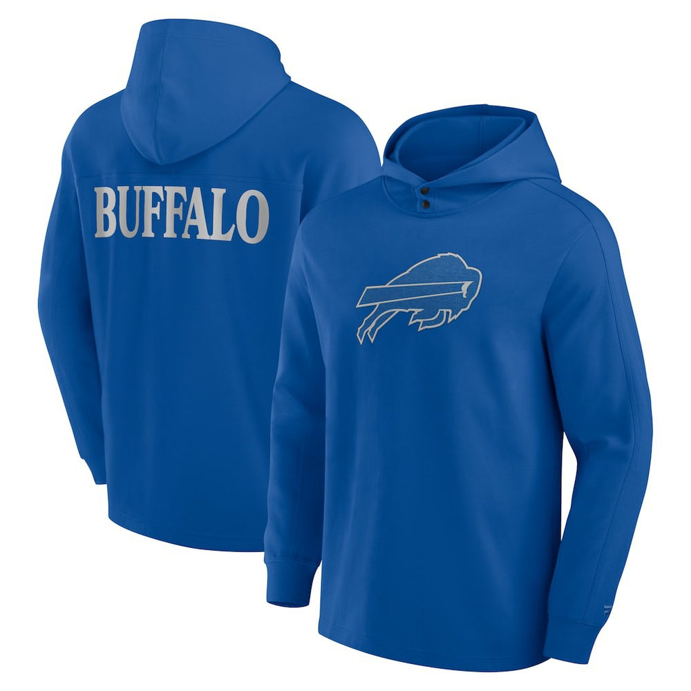 Buffalo Bills Elements Blaze Tri-Blend Long Sleeve Hoodie T-Shirt - Royal sale