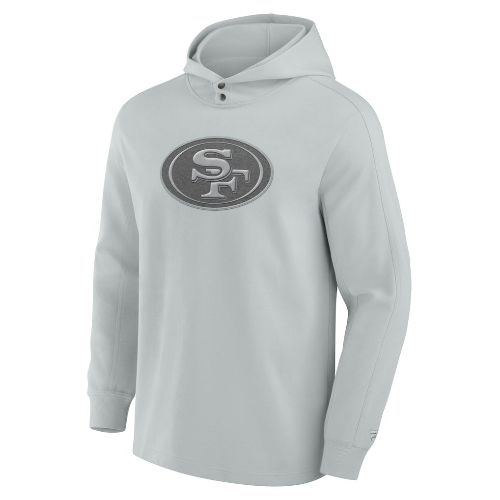 San Francisco 49ers Elements Blaze Tri-Blend Long Sleeve Hoodie T-Shirt - Gray outlet