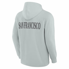 San Francisco 49ers Elements Blaze Tri-Blend Long Sleeve Hoodie T-Shirt - Gray outlet