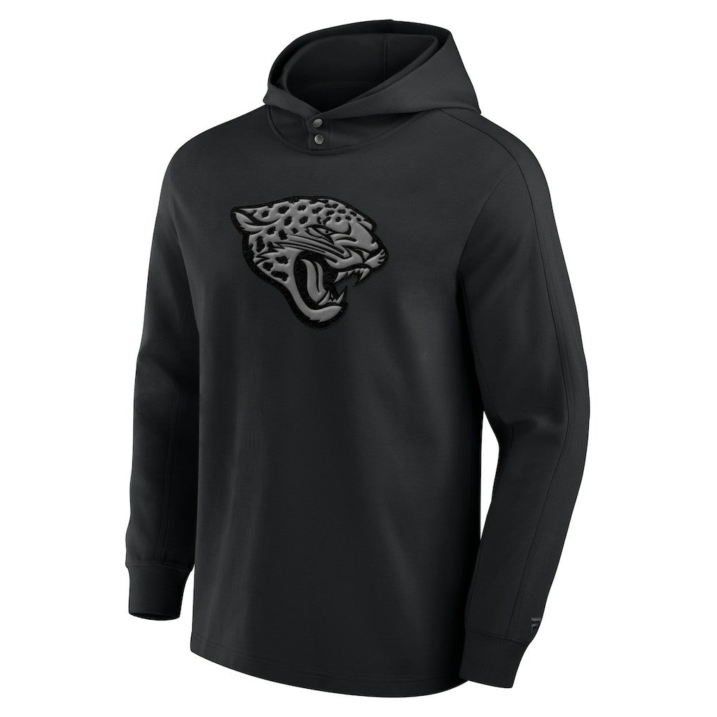 Jacksonville Jaguars Elements Blaze Tri-Blend Long Sleeve Hoodie T-Shirt - Black for sale