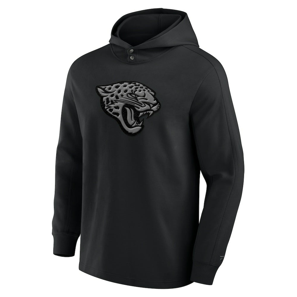 Jacksonville Jaguars Elements Blaze Tri-Blend Long Sleeve Hoodie T-Shirt - Black for sale