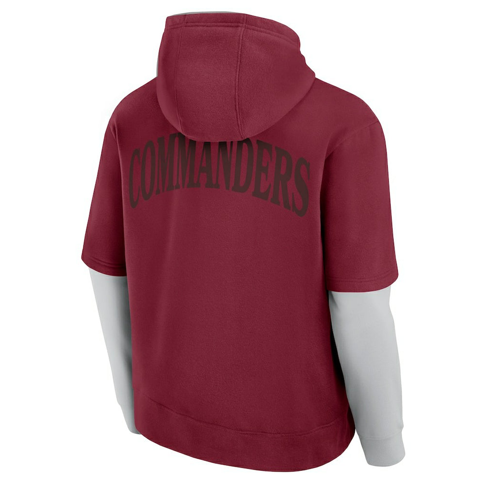 Washington Commanders Unisex Sleek Elements Pullover Hoodie - Burgundy for sale