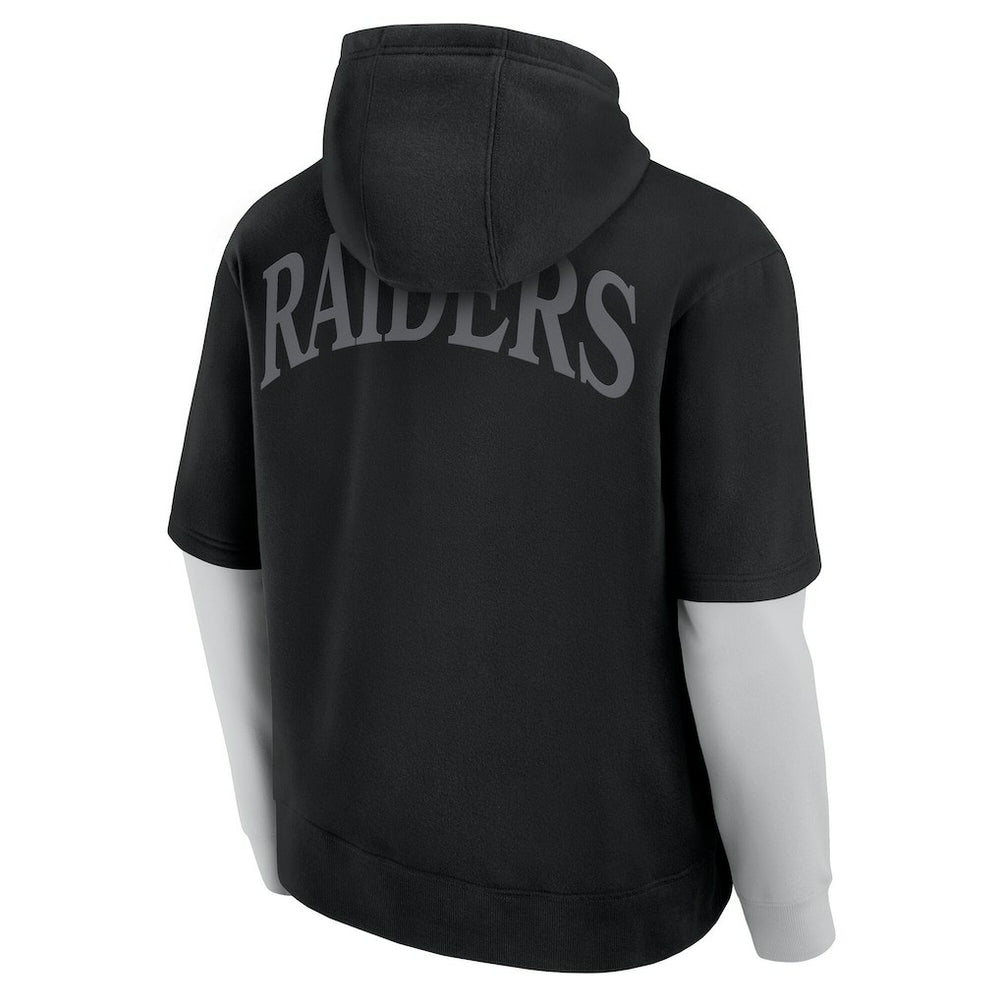 Las Vegas Raiders Unisex Sleek Elements Pullover Hoodie - Black for sale
