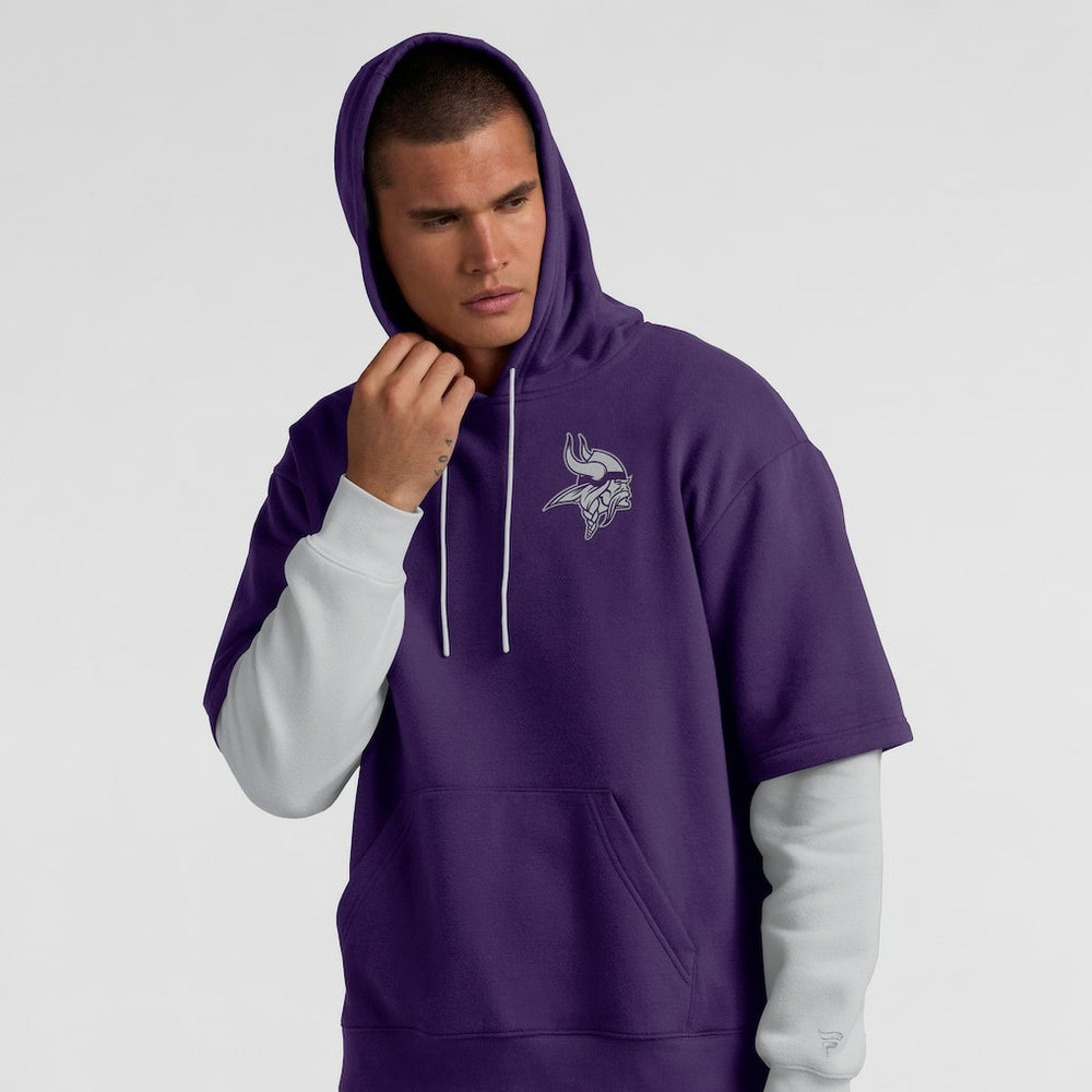 Minnesota Vikings Unisex Sleek Elements Pullover Hoodie - Purple discount