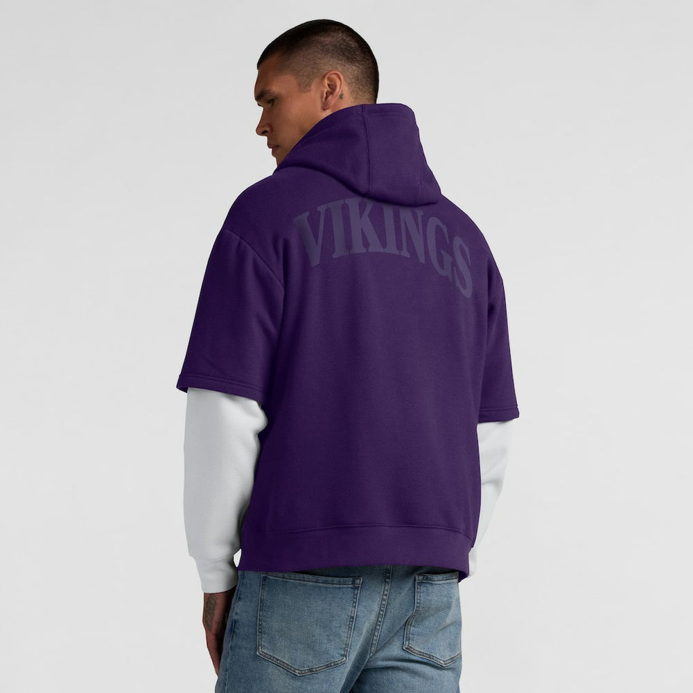 Minnesota Vikings Unisex Sleek Elements Pullover Hoodie - Purple discount
