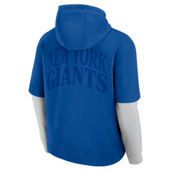 New York Giants Unisex Sleek Elements Pullover Hoodie - Royal for sale