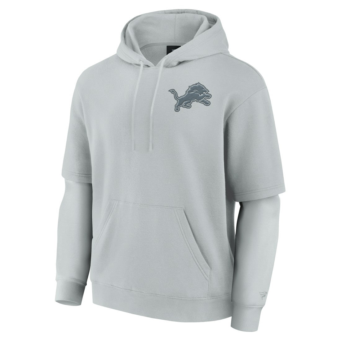 Detroit Lions Unisex Sleek Elements Pullover Hoodie - Gray outlet