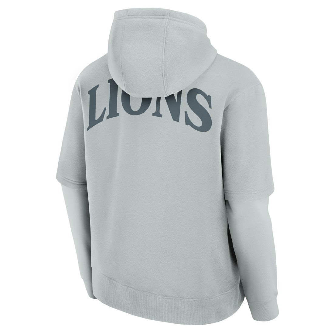 Detroit Lions Unisex Sleek Elements Pullover Hoodie - Gray outlet