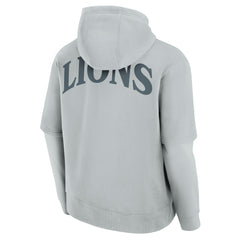 Detroit Lions Unisex Sleek Elements Pullover Hoodie - Gray outlet