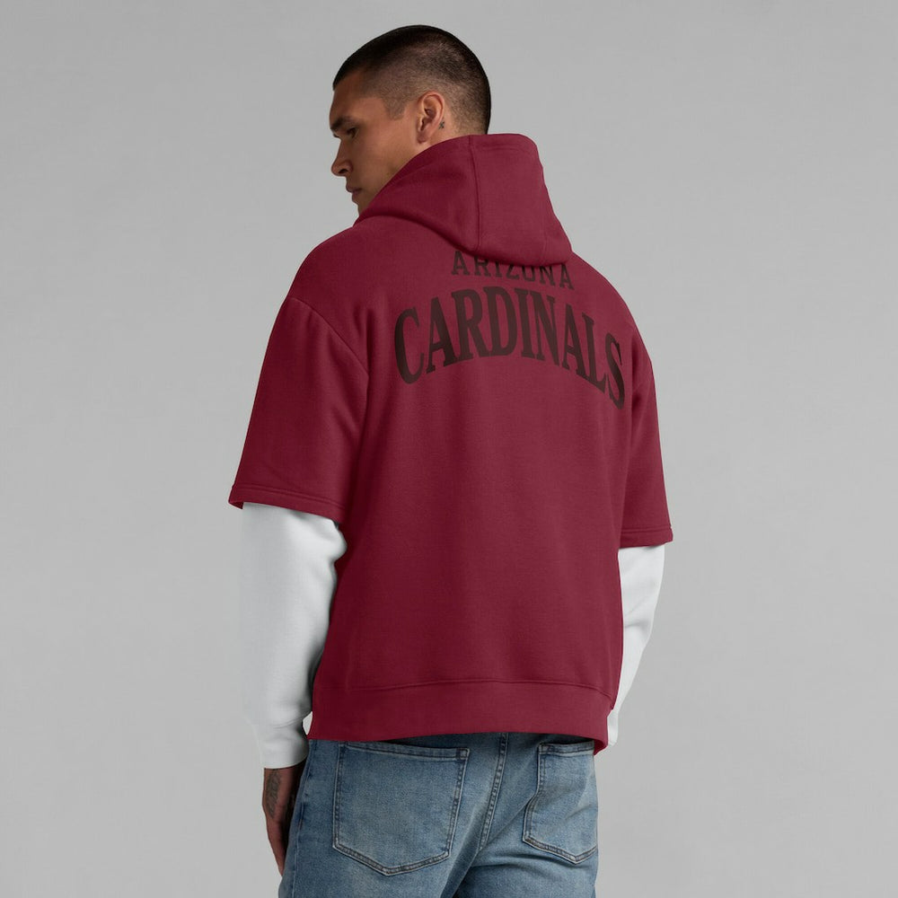 Arizona Cardinals Unisex Sleek Elements Pullover Hoodie - Cardinal outlet