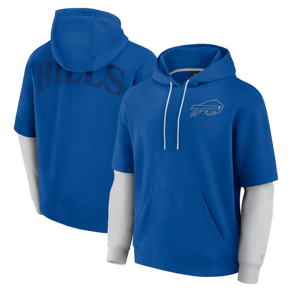 Buffalo Bills Unisex Sleek Elements Pullover Hoodie - Royal sale