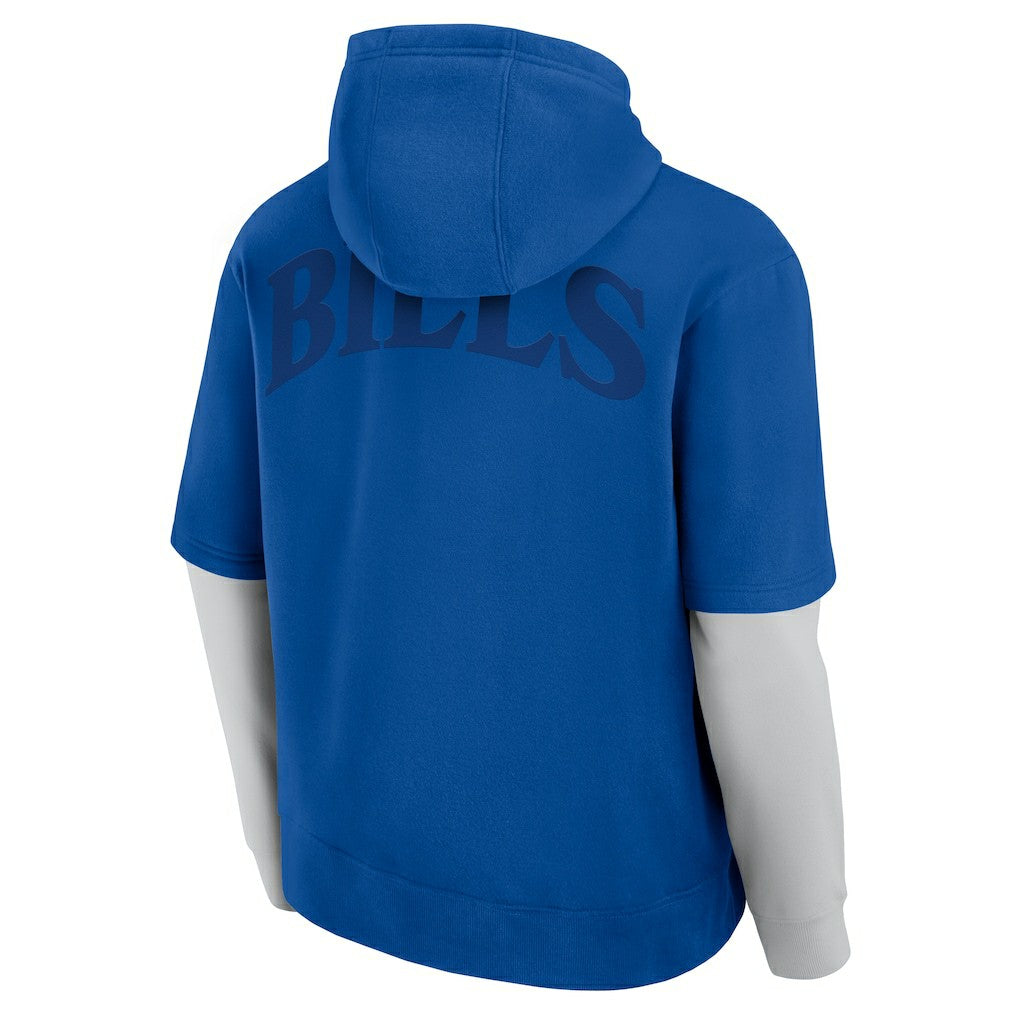 Buffalo Bills Unisex Sleek Elements Pullover Hoodie - Royal sale
