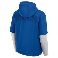 Buffalo Bills Unisex Sleek Elements Pullover Hoodie - Royal sale
