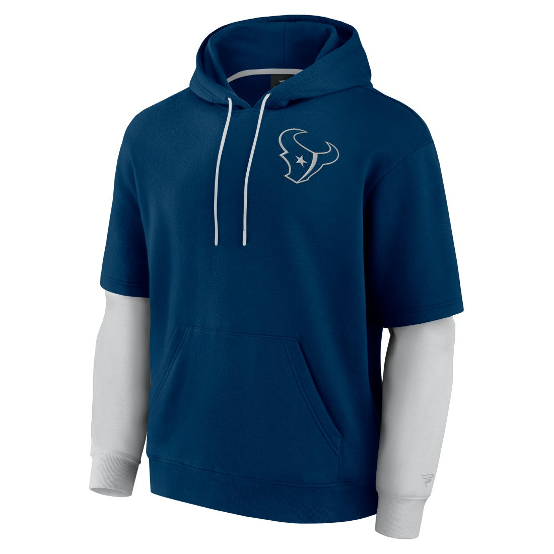 Houston Texans Unisex Sleek Elements Pullover Hoodie - Navy outlet