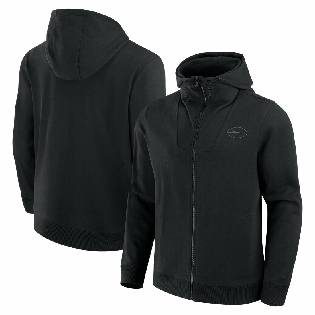 New York Jets Unisex Front Office Full-Zip Hoodie - Black cheap