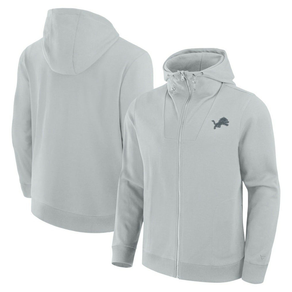 Detroit Lions Unisex Front Office Full-Zip Hoodie - Gray online