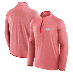 Kansas City Chiefs Unisex Front Office Performance Primary Quarter-Zip Jacket - Red on sale