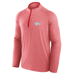 Kansas City Chiefs Unisex Front Office Performance Primary Quarter-Zip Jacket - Red on sale