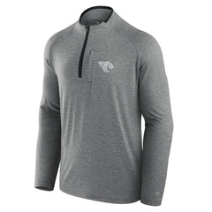Jacksonville Jaguars Unisex Front Office Performance Primary Quarter-Zip Jacket - Charcoal sale